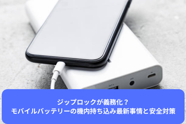 ジップロックが義務化？